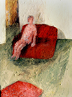 o.T., 1994, Eitempera auf Leinwand, 24x18cm