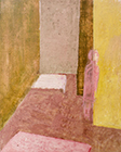 Raum 37, 2001, tempera on canvas, 24x20cm