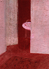 Raum 60, 2003, Eitempera auf Leinwand, 24x18cm