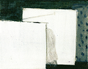 Untitled, 2005, tempera on cotton, 18x24cm