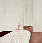 Raum (113), 2007, tempera on canvas, 30x30cm