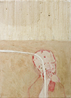 Untitled (117), 2007, tempera on cotton, 24x18cm