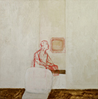Untitled, 2007, tempera on cotton, 30x30cm