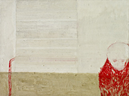 Untitled, 2008, tempera on cotton, 18x24cm