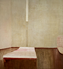 Untitled (Bett 2), 2009, tempera on canvas, 120x110cm