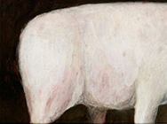 Untitled, 2010, tempera on cotton, 20x30cm