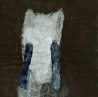 o.T., 2015, Acryl auf Papier, 20,7x20,7cm