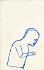 o.T., 2005, Aquarell auf Papier, 20,8x13,2cm