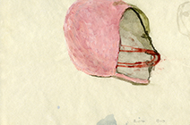 Untitled, 2007, mixed media on paper, 14,5x20,5cm