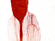 o.T., 2008, Tusche auf Papier, 15x20cm