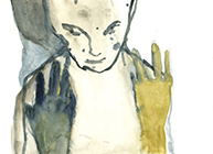 Untitled, 2014, watercolor on paper, 14,6x20,7cm