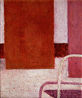 Raum 61 Wartezimmer, 2003, tempera on canvas, 24x20cm