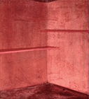 Regale, 2001, Eitempera auf Leinwand, 42x38cm
