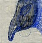 o.T., 2015, Acryl auf Papier, 20,7x20,7cm