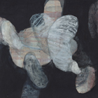 o.T., 2023, Mischtechnik auf Holz, 20x20cm