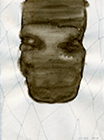 o.T., 2002, Mischtechnik auf Papier, 20,2x14,6cm