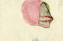 Untitled, 2007, mixed media on paper, 14,5x20,5cm