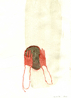 o.T., 2007, Aquarell auf Papier, 21x14,5cm