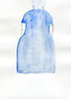 o.T., 2010, Aquarell auf Papier, 19,3x14,7cm