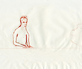 o.T., 2012, Mischtechnik auf Papier, 19x23,5cm
