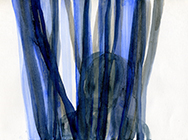 o.T., 2012, Aquarell auf Papier, 15,5x20,8cm